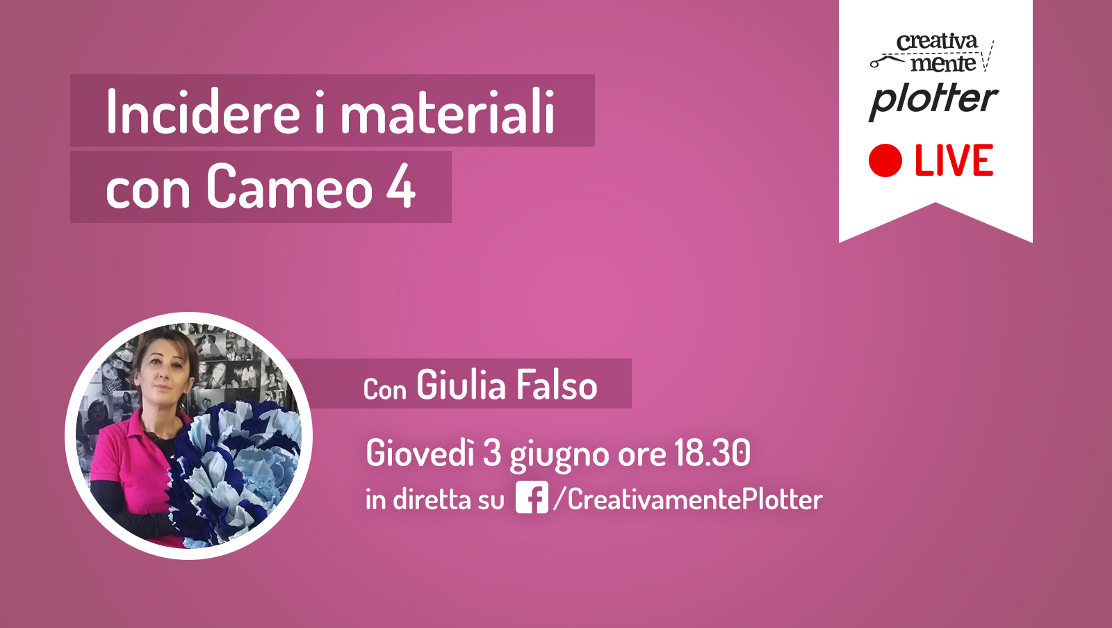 Diretta-Giulia-incisione creativamente plotter