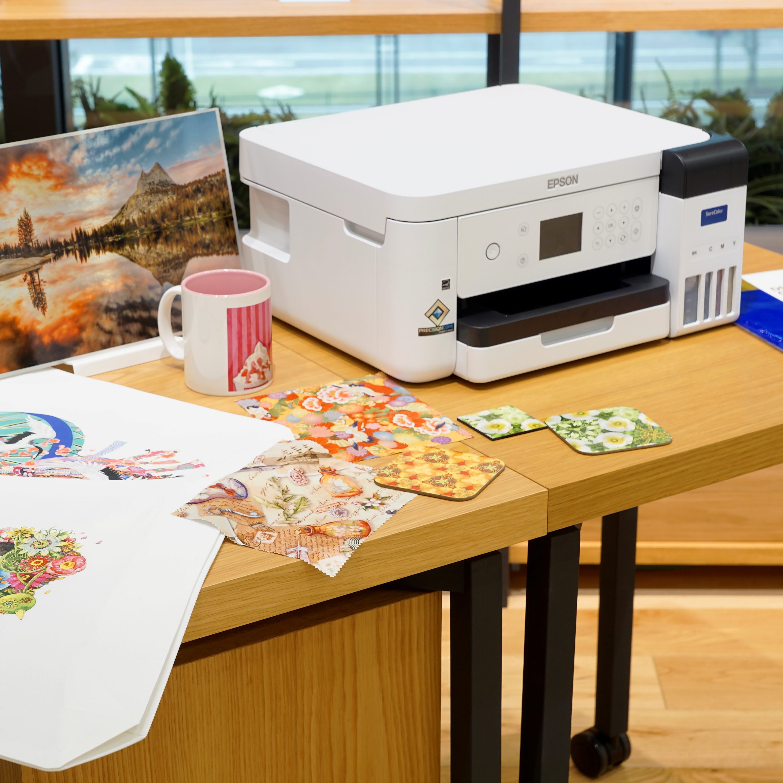 Kit d’impression par sublimation au format A4 avec imprimante Epson F100 -  CPL Fabbrika