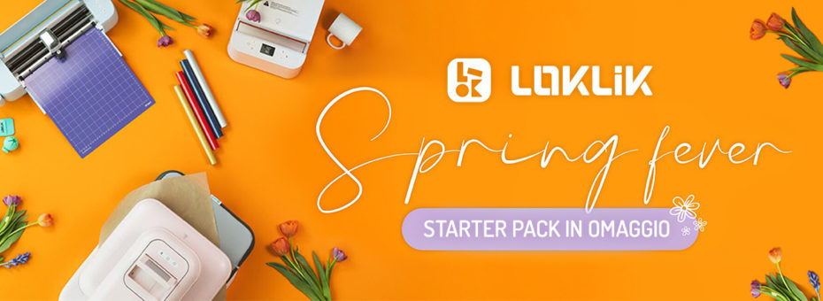 Promozione Loklik Spring Fever primavera 2025 Creativamente plotter slider